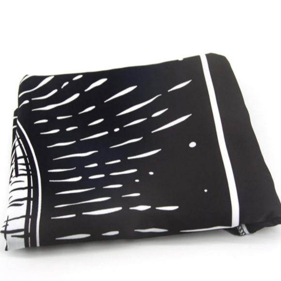 XL Black Cat Tarot The Moon Card Wall Art Cards Tapestry Kitties Kitty Cats New - Picture 4 of 5